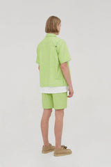 FLIP Pattern Shirt_Lime (6699091132534)