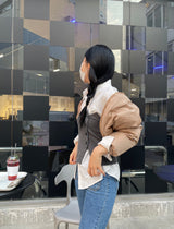 Toggle knitted tube top 