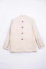Cream Tailored Jacket (6635910856822)