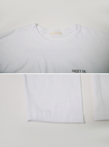 Objet Printing Overfit Long Sleeve T-shirt (3color)