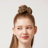 クッショニーリボンヘアスクランチー