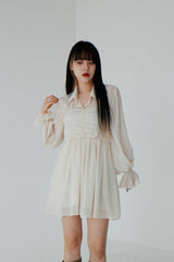 ダスティーラッフルワンピース / Dusty Ruffle One Piece (3color)