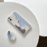 Cloudy Wave (Jell hard bumper+Acrylic Tok) (6587633565814)