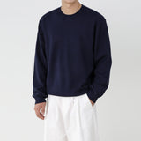 NEW COLOR BASIC ROUND KNIT