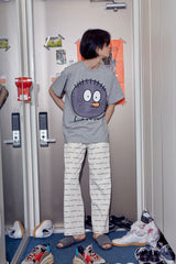Logo pant ( CREAM / BLACK ) (6594954723446)