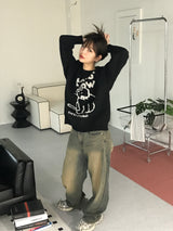 ミレニアルビンテージワイドデニム