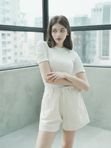 リネンショート / W1013 LINEN SHORT_NATURAL
