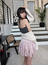freesia shirred skirt