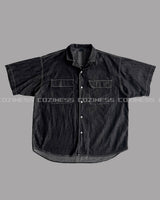 デニムオープンカラーシャツ/SI Denim Open Collar Shirt