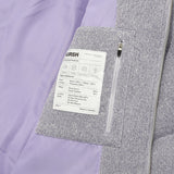 CHERRY KNIT HIGH NECK DOWN [LIGHT LAVENDER]
