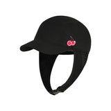 スモールチェリーブラーサーフィンキャップ / SMALL CHERRY BLUR SURFING CAP [BLACK]