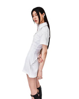 DOUBLE PIN-TUCK RIBBED MIX ONE PIECE (WHITE) (6654698815606)