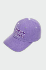 ビンテージウォッシュドキャップ/Vintage washed cap (purple)