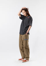 UNIT STRIPE TEE black (6580876443766)