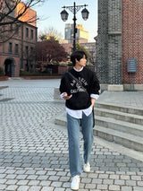 レギュラーデニムパンツ / [Premium] Regular Denim Pants (blue)