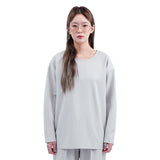 ウーヴンTシャツクールグレー