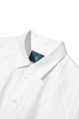 Z-ラグラン オックスフォードシャツ S105 / Z-Raglan Oxford Shrit S105 Ash White