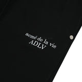 BASIC LOGO RIVET POINT PANTS BLACK
