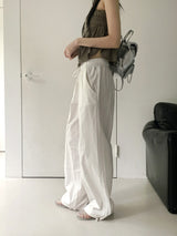 Mencia Crisp Incision Wide Two-Way Jogger Pants