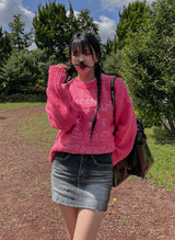 センディツーボタンミニ スカート