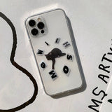 ブラックキャットアイフォンケース/Black Cat Nero Phone Case