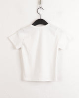 [MADE] エルカバニーラビットプリントクロップド半袖Tシャツ / Elka Bunny Rabbit Print Cropped Short Sleeve T-Shirt