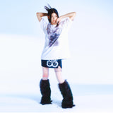 カットアウトグラフィックTシャツ / 222 Cutout graphic t-shirts - White