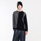 カッティングニット / Cutting Knit Black