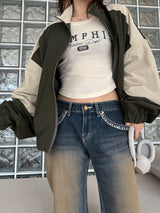 キャンパスアノラックジャンパー/campus Anorak Jumper (2color)