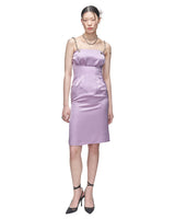 マーブルテーラードドレス/Marble Tailored Dress _ Lilac