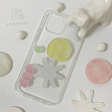 kitty puzzle jelly hard phone case (6657279164534)