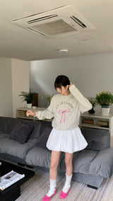 ピンクリボンスウェット
