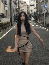 ストラップスカート