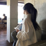 [Belied made/6 color] ピクニックツイルオーバーサイズフィットシャツ
