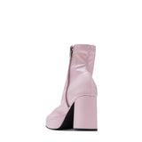 Open Toe Block Heel(Pink)