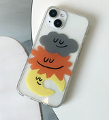 ハロンカラースマイル携帯ケース