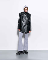  Back Patch Oversized Blazer _ Black