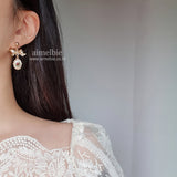 [IU Earring] Mary Earring - Vintage Rose Version