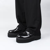 DAVID STONE ハイソール ダービーシューズ / DAVID STONE HIGH-SOLE DERBY SHOES  new vibram commando sole