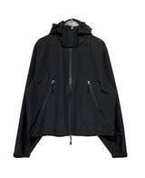 (UNISEX) ハイネックフードウィンドジャケット
