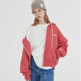 ピグメント2WAY フードジップアップ/PIGMENT TWO WAY HOOD ZIPUP _ PINK