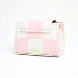 シェイプオブマイクロバッグ / 'shape of' microbag - pink check