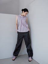 NYLON CARGO PANTS [ CHARCOAL ]