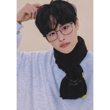 HOLYNUMBER7 X CHOI BYUNGCHAN レタリングエンブロイダリーマフラー