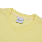 DIN2LS クリーチャーレタリングショートスリーブTシャツ (YELLOW)
