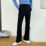 Pocket Detail Bootcut Pants (6684157378678)