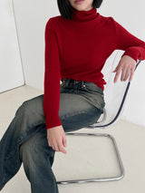 かhしみあウールポーラーニット / Cashmere wool polar knit (8color)