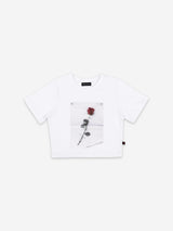 ピンローズポスターTシャツ / PINNED ROSE POSTER TEE
