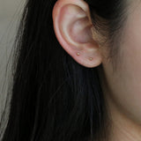14Kゴールドボールミニピアス/14K GOLD MINI EARRING (silicone clutch)
