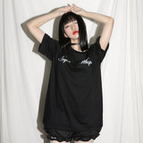 エンジェルズウィスパーTシャツ - ブラック